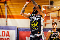 Basketball, win2day Basketball Superliga 2023/224, Grunddurchgang Runde 6, BBC Nord Dragonz, Gmunden Swans, Trey Alex Moses (24)