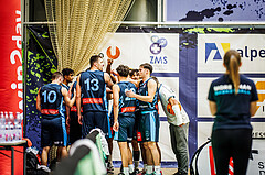 Basketball, Win2Day Superliga 2023/24, Grunddurchgang 6.Runde, SKN St. Pölten, Vienna Timberwolves, Vienna Timberwolves