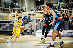 Basketball, Win2Day Superliga 2023/24, Grunddurchgang 6.Runde, SKN St. Pölten, Vienna Timberwolves, Roman Jagsch (9)