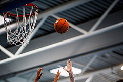 Basketball, Basketball Zweite Liga 2024/25, Viertelfinale Spiel 2, UDW Alligators, Kufstein Towers, Nebosja Dukic (13)