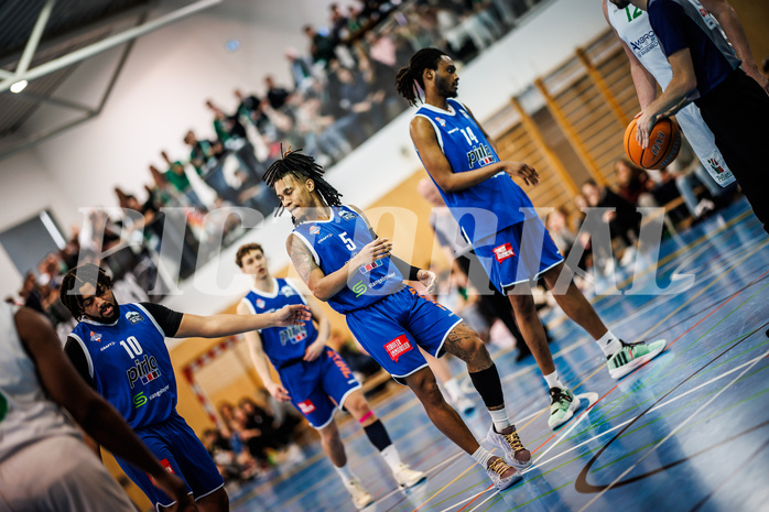 Basketball, Basketball Zweite Liga 2024/25, Viertelfinale Spiel 2, UDW Alligators, Kufstein Towers, Aytor Johnson Alberto (5)