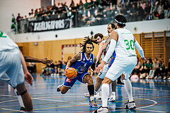 Basketball, Basketball Zweite Liga 2024/25, Viertelfinale Spiel 2, UDW Alligators, Kufstein Towers, Aytor Johnson Alberto (5)