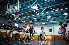 Basketball, Basketball Zweite Liga 2024/25, Viertelfinale Spiel 2, UDW Alligators, Kufstein Towers, Fabio Thaler (13)