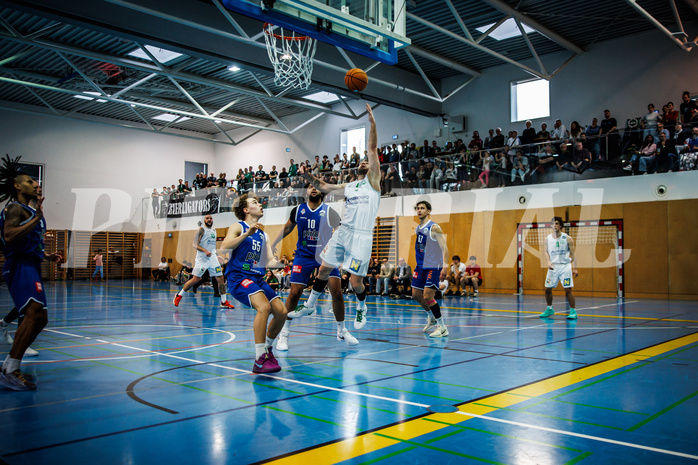 Basketball, Basketball Zweite Liga 2024/25, Viertelfinale Spiel 2, UDW Alligators, Kufstein Towers, Daniel Schuch (10)