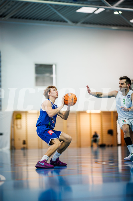 Basketball, Basketball Zweite Liga 2024/25, Viertelfinale Spiel 2, UDW Alligators, Kufstein Towers, Felix Erath (55)
