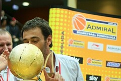 Basketball ABL 2012/13 Snickers-Playoff  Finale 5. Spiel BC Zepter Vienna vs. Redwell Gunners Oberwart, Andrea Maghelli (Coach)











 































