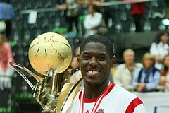 Basketball ABL 2012/13 Snickers-Playoff  Finale 5. Spiel BC Zepter Vienna vs. Redwell Gunners Oberwart, Jean Francois (5)











 































