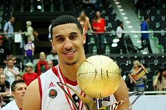 Basketball ABL 2012/13 Snickers-Playoff  Finale 5. Spiel BC Zepter Vienna vs. Redwell Gunners Oberwart, Ryan Richards (8)











 
































