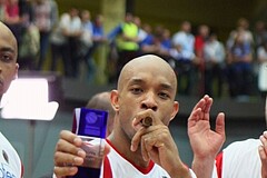 Basketball ABL 2012/13 Snickers-Playoff  Finale 5. Spiel BC Zepter Vienna vs. Redwell Gunners Oberwart,  Shawn Ray (6)











 































