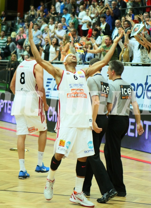 Basketball ABL 2012/13 Snickers-Playoff  Finale 5. Spiel BC Zepter Vienna vs. Redwell Gunners Oberwart, Shawn Ray (6)












 































