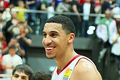Basketball ABL 2012/13 Snickers-Playoff  Finale 5. Spiel BC Zepter Vienna vs. Redwell Gunners Oberwart, Ryan Richards (8)











 































