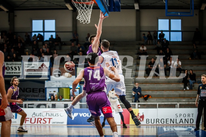Basketball, ABL 2018/19, Grunddurchgang 33.Runde, Oberwart Gunners, Timberwolves, Hayden Thomas Lescault (11)