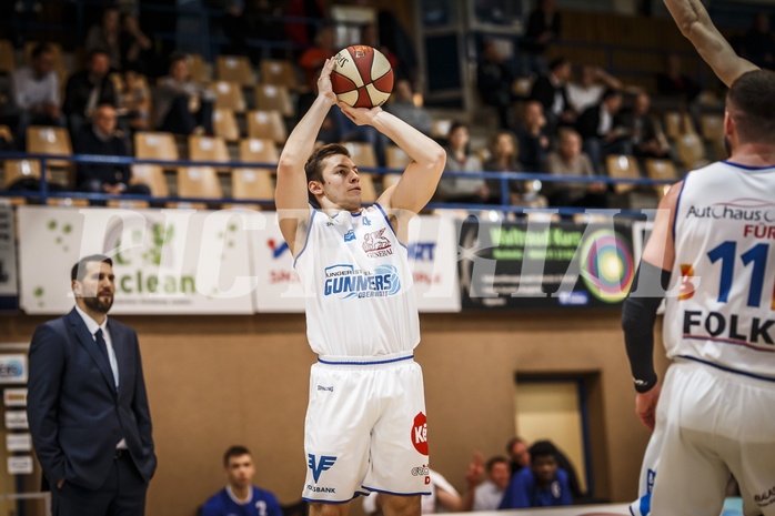 Basketball, ABL 2018/19, Grunddurchgang 33.Runde, Oberwart Gunners, Vienna DC Timberwolves, Jakob Szkutta (4)