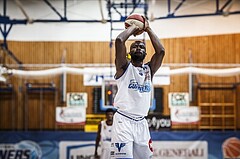 Basketball, ABL 2018/19, Grunddurchgang 33.Runde, Oberwart Gunners, Vienna DC Timberwolves, Christopher Tawiah (14)