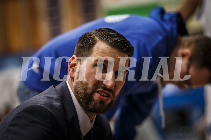Basketball, ABL 2018/19, Grunddurchgang 33.Runde, Oberwart Gunners, Vienna DC Timberwolves, Horst Leitner (Coach)