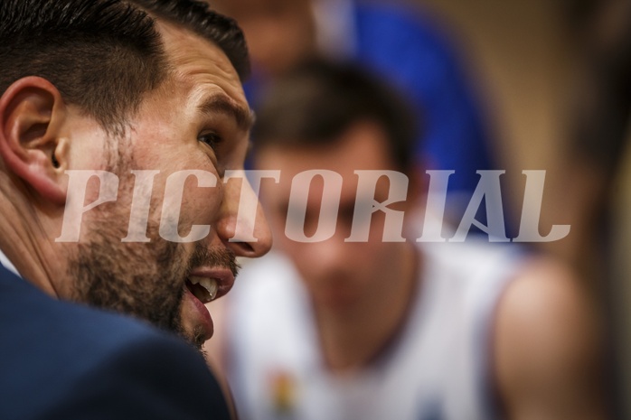Basketball, ABL 2018/19, Grunddurchgang 33.Runde, Oberwart Gunners, Vienna DC Timberwolves, Horst Leitner (Coach)