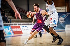 Basketball, ABL 2018/19, Grunddurchgang 33.Runde, Oberwart Gunners, Timberwolves, Nemanja Nikolic (6)