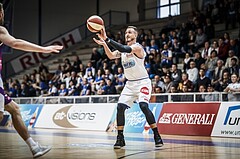 Basketball, ABL 2018/19, Grunddurchgang 33.Runde, Oberwart Gunners, Vienna DC Timberwolves, Hayden Thomas Lescault (11)