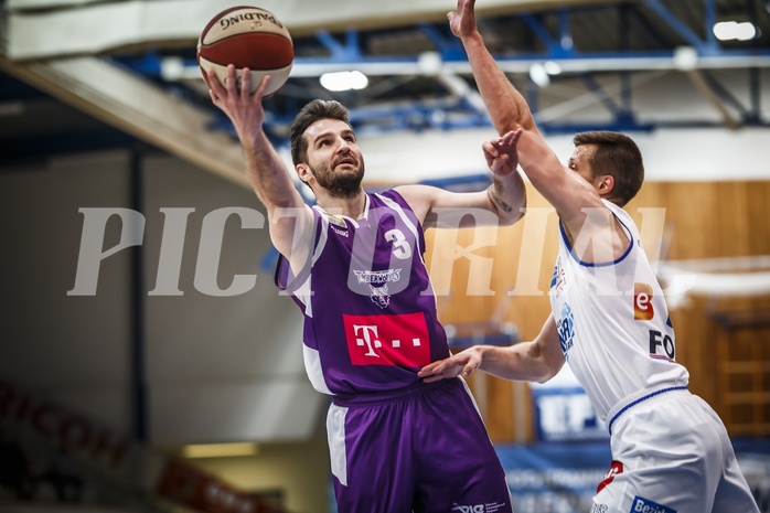 Basketball, ABL 2018/19, Grunddurchgang 33.Runde, Oberwart Gunners, Vienna DC Timberwolves, Petar Cosic (3)