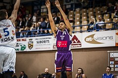 Basketball, ABL 2018/19, Grunddurchgang 33.Runde, Oberwart Gunners, Vienna DC Timberwolves, Julien Hörberg (74)