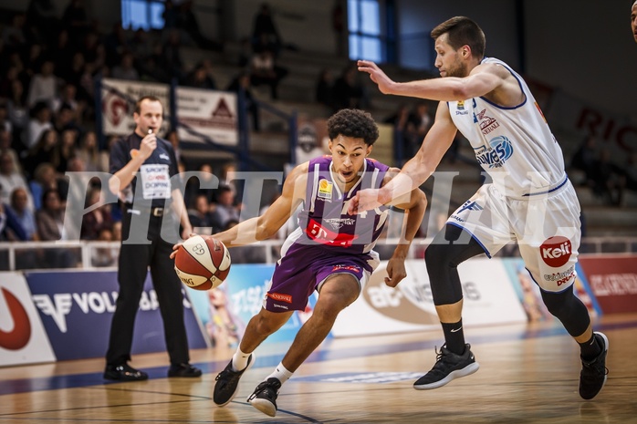 Basketball, ABL 2018/19, Grunddurchgang 33.Runde, Oberwart Gunners, Vienna DC Timberwolves, Julien Hörberg (74)