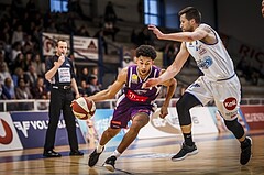Basketball, ABL 2018/19, Grunddurchgang 33.Runde, Oberwart Gunners, Vienna DC Timberwolves, Julien Hörberg (74)