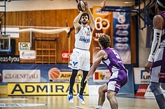 Basketball, ABL 2018/19, Grunddurchgang 33.Runde, Oberwart Gunners, Vienna DC Timberwolves, Hannes Ochsenhofer (9)