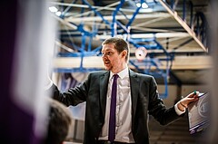 Basketball, ABL 2018/19, Grunddurchgang 33.Runde, Oberwart Gunners, Timberwolves, Hubert Schmidt (Headcoach)