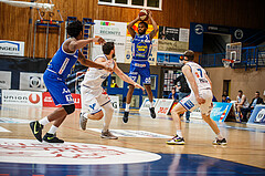 Basketball, bet-at-home Basketball Superliga 2020/21, Platzierungsrunde, 1. Runde, Oberwart Gunners, Gmunden Swans, Jaylon Tate (5)