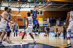 Basketball, bet-at-home Basketball Superliga 2020/21, Platzierungsrunde, 1. Runde, Oberwart Gunners, Gmunden Swans, Benedikt Güttl (7)