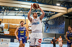 Basketball, bet-at-home Basketball Superliga 2020/21, Platzierungsrunde, 1. Runde, Oberwart Gunners, Gmunden Swans, Terrence Bieshaar (14)