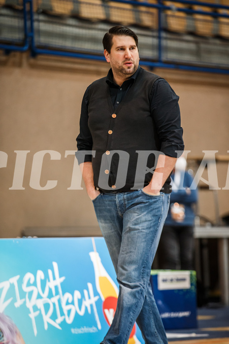Basketball, bet-at-home Basketball Superliga 2020/21, Platzierungsrunde, 1. Runde, Oberwart Gunners, Gmunden Swans, Horst Leitner (Coach)