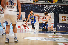Basketball, bet-at-home Basketball Superliga 2020/21, Platzierungsrunde, 1. Runde, Oberwart Gunners, Gmunden Swans, Daniel Friedrich (6)