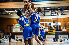 Basketball, bet-at-home Basketball Superliga 2020/21, Platzierungsrunde, 1. Runde, Oberwart Gunners, Gmunden Swans, Lawrence Alexander (4)