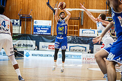 Basketball, bet-at-home Basketball Superliga 2020/21, Platzierungsrunde, 1. Runde, Oberwart Gunners, Gmunden Swans, Daniel Friedrich (6)