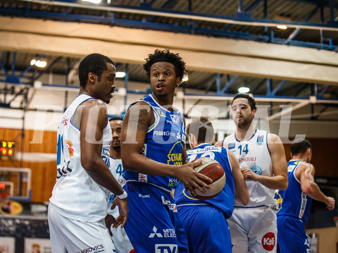 Basketball, bet-at-home Basketball Superliga 2020/21, Platzierungsrunde, 1. Runde, Oberwart Gunners, Gmunden Swans, Stephon Jelks (12)