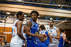 Basketball, bet-at-home Basketball Superliga 2020/21, Platzierungsrunde, 1. Runde, Oberwart Gunners, Gmunden Swans, Stephon Jelks (12)