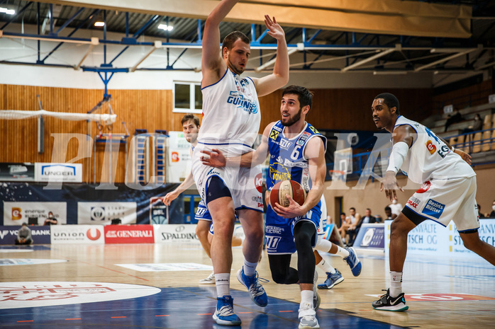 Basketball, bet-at-home Basketball Superliga 2020/21, Platzierungsrunde, 1. Runde, Oberwart Gunners, Gmunden Swans, Daniel Friedrich (6)