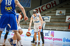 Basketball, bet-at-home Basketball Superliga 2020/21, Platzierungsrunde, 1. Runde, Oberwart Gunners, Gmunden Swans, Sebastian Käferle (7)