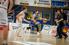 Basketball, bet-at-home Basketball Superliga 2020/21, Platzierungsrunde, 1. Runde, Oberwart Gunners, Gmunden Swans, Daniel Friedrich (6)
