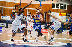 Basketball, bet-at-home Basketball Superliga 2020/21, Platzierungsrunde, 1. Runde, Oberwart Gunners, Gmunden Swans, Daniel Friedrich (6)