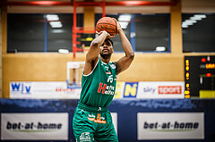 Basketball, bet-at-home Basketball Superliga 2021/22, Grunddurchgang 5.Runde, Traiskirchen Lions, Kapfenberg Bulls, Justin DeJon Briggs (15)