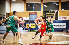 Basketball, bet-at-home Basketball Superliga 2021/22, Grunddurchgang 5.Runde, Traiskirchen Lions, Kapfenberg Bulls, Lukas Hahn (9)