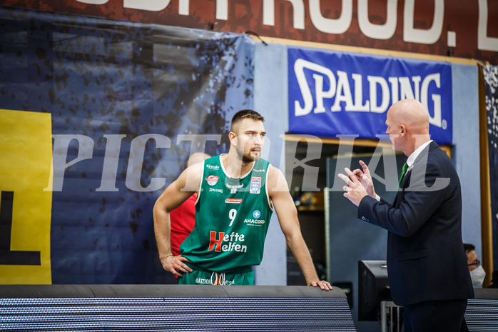 Basketball, bet-at-home Basketball Superliga 2021/22, Grunddurchgang 5.Runde, Traiskirchen Lions, Kapfenberg Bulls, Milos Grubor (9)