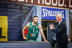 Basketball, bet-at-home Basketball Superliga 2021/22, Grunddurchgang 5.Runde, Traiskirchen Lions, Kapfenberg Bulls, Milos Grubor (9)