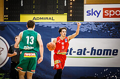 Basketball, bet-at-home Basketball Superliga 2021/22, Grunddurchgang 5.Runde, Traiskirchen Lions, Kapfenberg Bulls, Lukas Hahn (9)