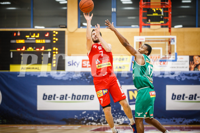 Basketball, bet-at-home Basketball Superliga 2021/22, Grunddurchgang 5.Runde, Traiskirchen Lions, Kapfenberg Bulls, Tihomir Vranjes (7)