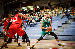 Basketball, bet-at-home Basketball Superliga 2021/22, Grunddurchgang 5.Runde, Traiskirchen Lions, Kapfenberg Bulls, Milos Grubor (9)