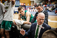 Basketball, bet-at-home Basketball Superliga 2021/22, Grunddurchgang 5.Runde, Traiskirchen Lions, Kapfenberg Bulls, Mike Coffin (Head Coach)