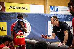 Basketball, bet-at-home Basketball Superliga 2021/22, Grunddurchgang 5.Runde, Traiskirchen Lions, Kapfenberg Bulls, Nenad Josipovic (Head Coach)